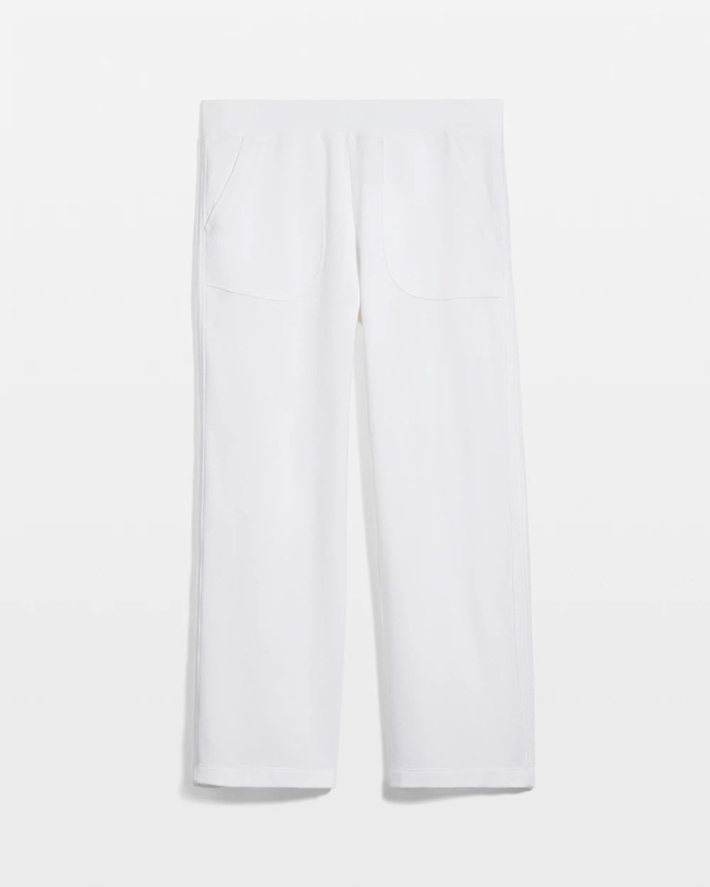 【THE MOZZ】Gile Natural Banding Pants Plus Size Mineral Wash Side Fringe Pants